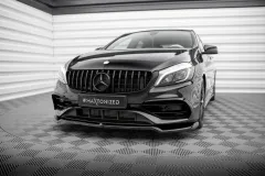 Splitter Przedni V.1 Mercedes-Benz A AMG-Line W176 Facelift Maxton największy sklep tuningowy w Polsce!
