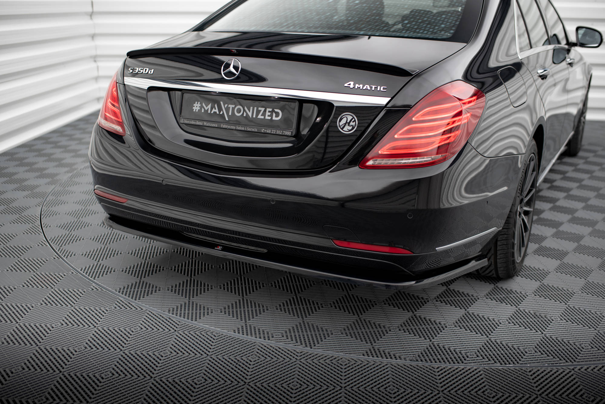 Splitter Tylny V.1 Mercedes-Benz S W222 Maxton największy sklep tuningowy w Polsce!