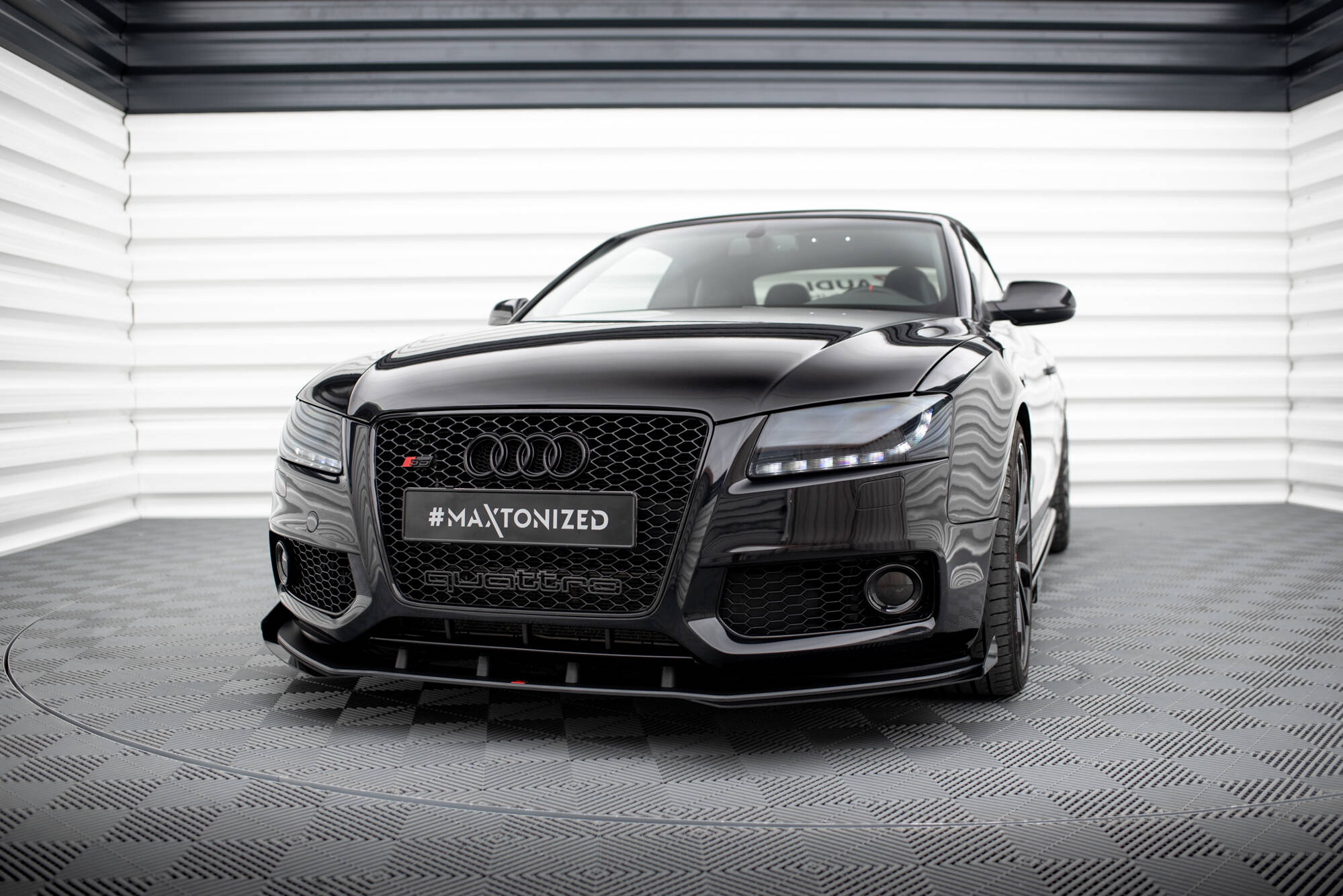 Splitter Przedni Street Pro + Flaps Audi S5 / A5 S-Line 8T Maxton największy sklep tuningowy w Polsce!