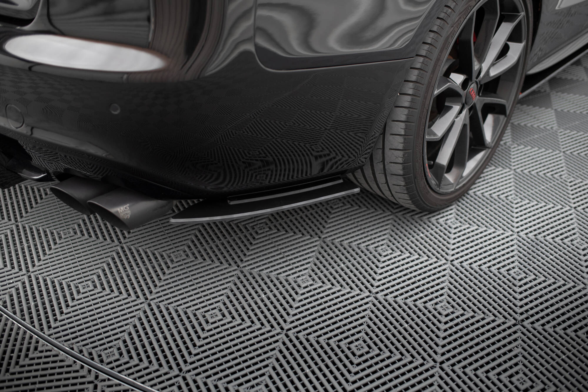 Splittery Tylne Boczne Street Pro Audi S5 / A5 S-Line Coupe / Cabriolet 8T Maxton największy sklep tuningowy w Polsce!