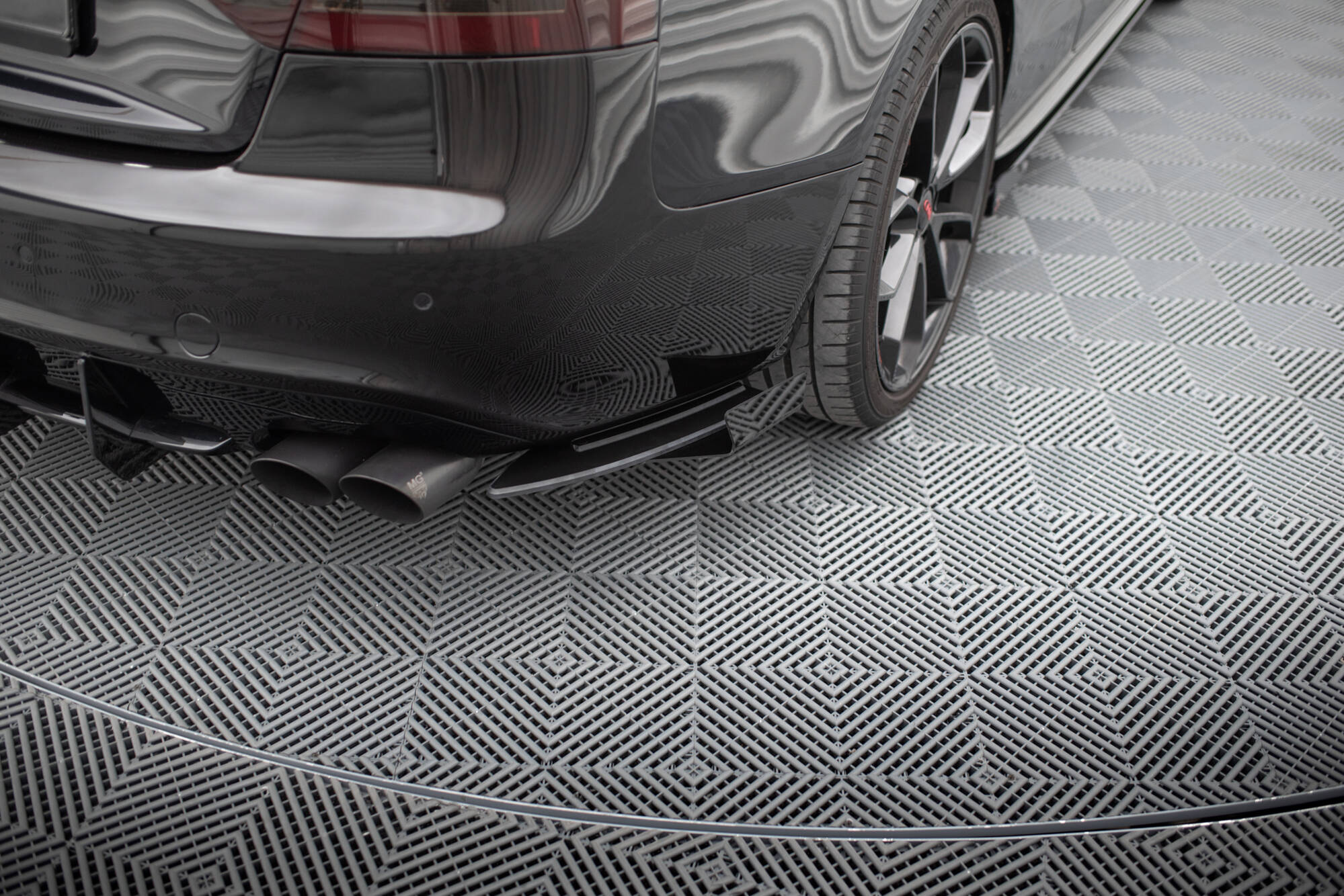 Splittery Tylne Boczne Street Pro + Flaps Audi S5 / A5 S-Line Coupe / Cabriolet 8T Maxton największy sklep tuningowy w Polsce!