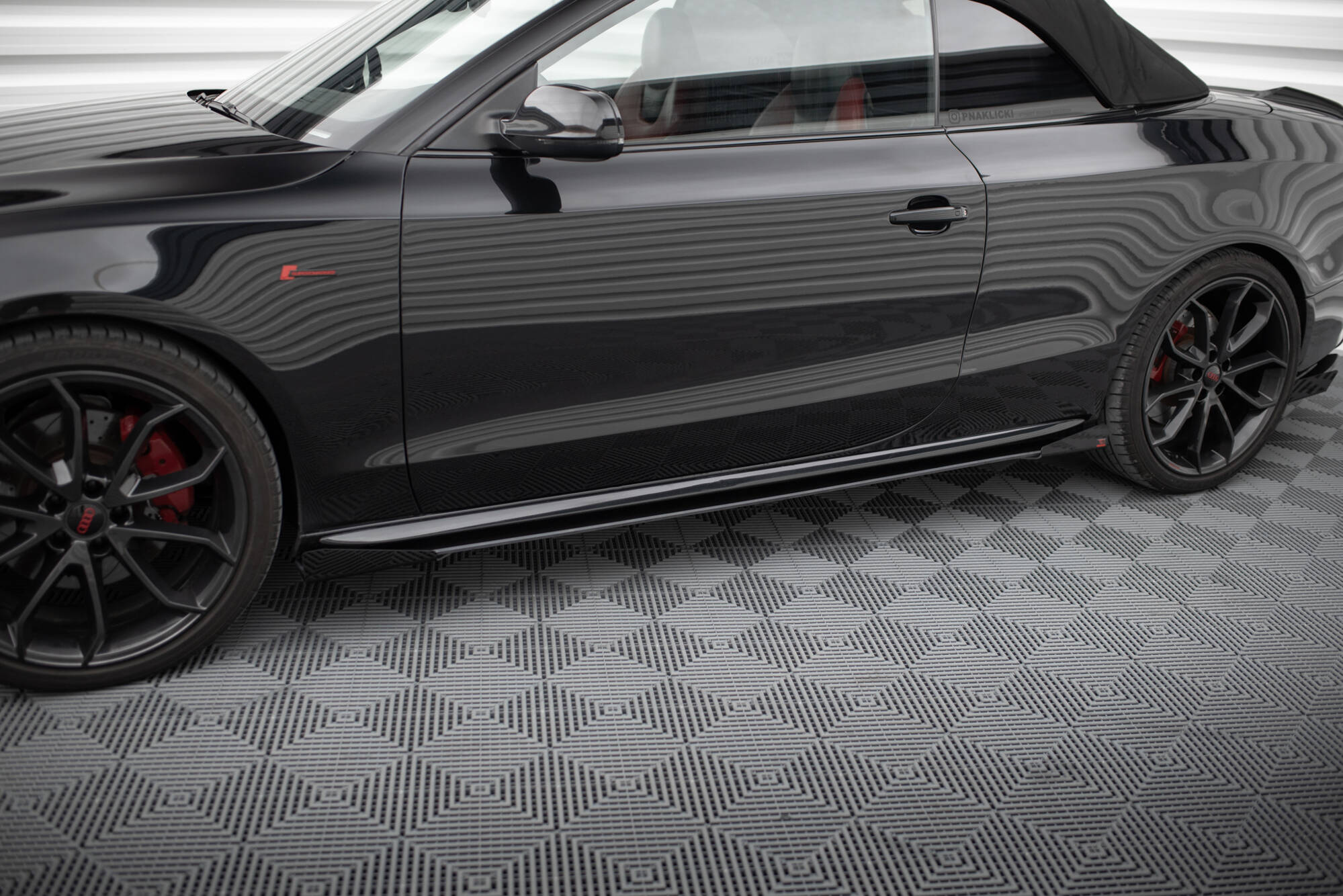 Dokładki progów Street Pro + Flaps Audi A5 / A5 S-Line / S5 Coupe / Cabrio 8T / 8T Facelift Maxton największy sklep tuningowy w Polsce!