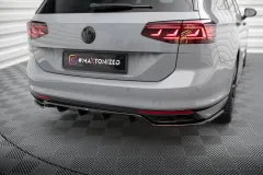 Splitter Tylny (Z Dyfuzorem) Volkswagen Passat R-Line B8 Facelift Maxton największy sklep tuningowy w Polsce!