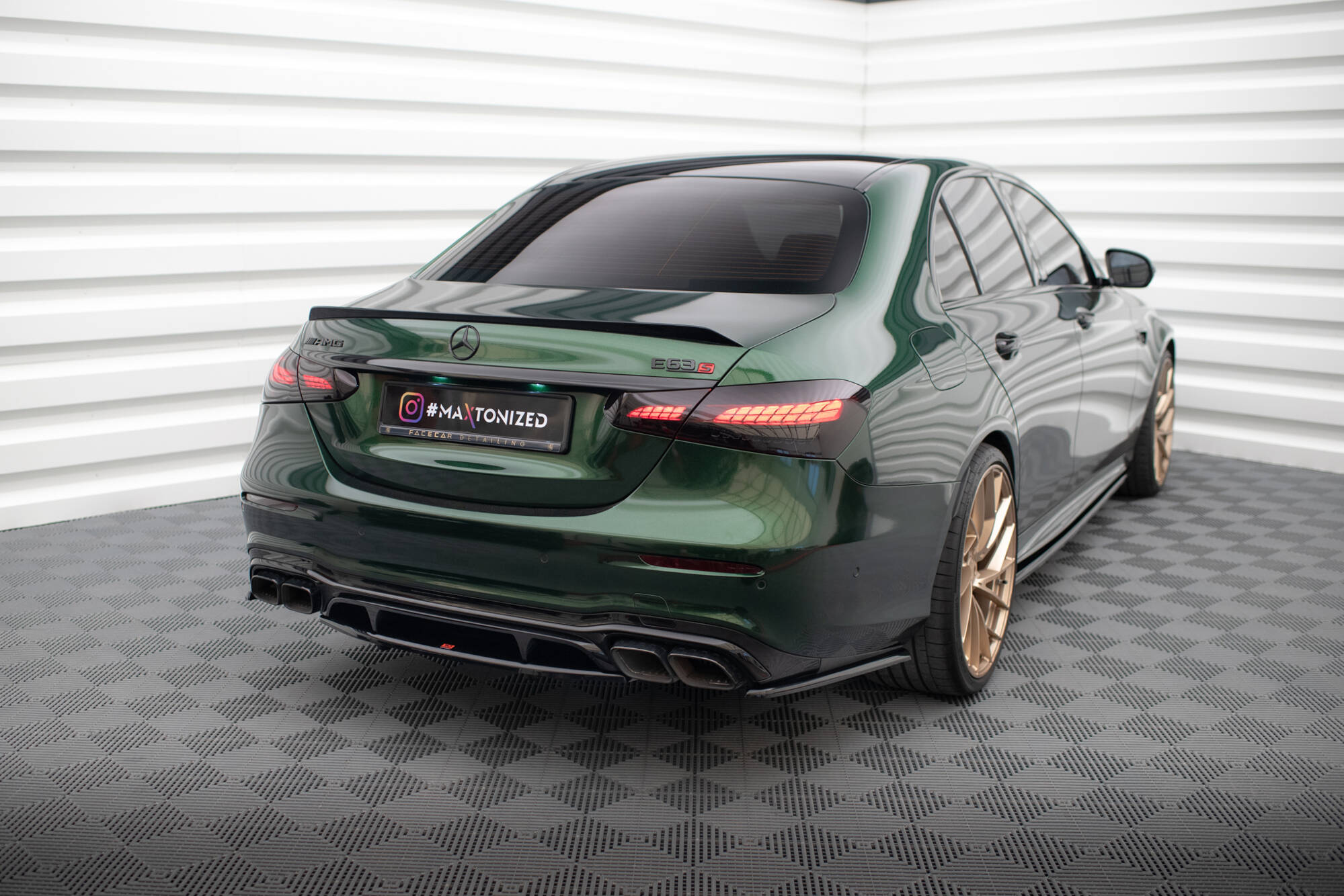 Splitter Tylny (Z Dyfuzorem) Mercedes-AMG E63 W213 Facelift Maxton największy sklep tuningowy w Polsce!