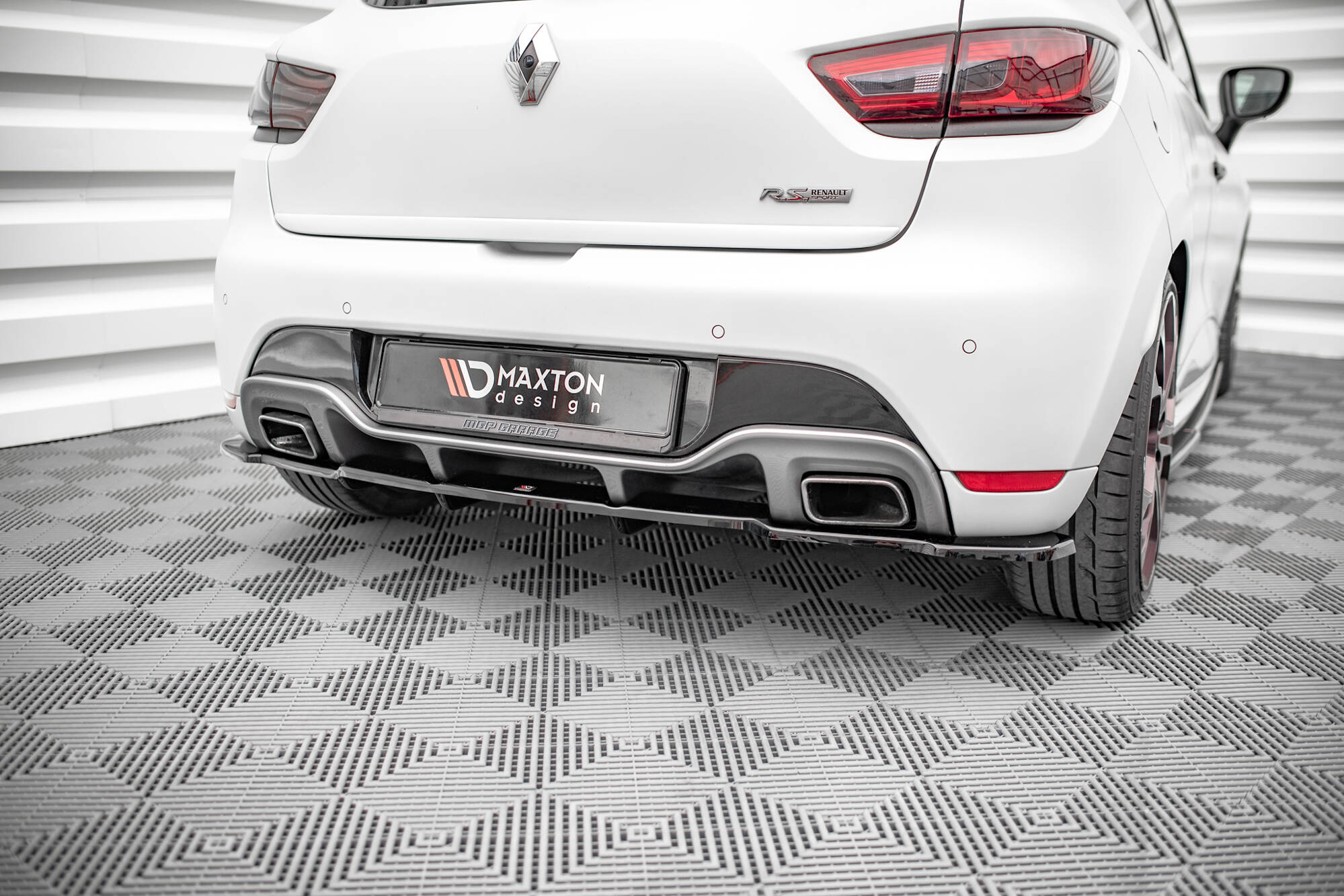 Splitter Tylny (Z Dyfuzorem) Renault Clio RS Mk4 Maxton największy sklep tuningowy w Polsce!