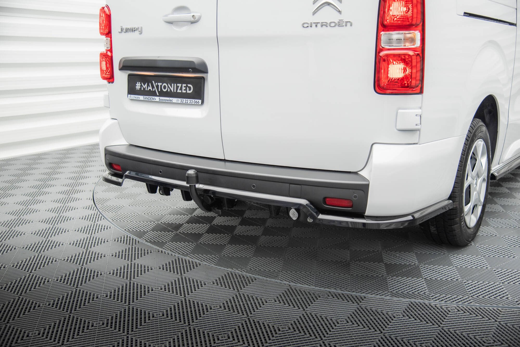 Splitter Tylny (Z Dyfuzorem) Citroen Jumpy L3 Mk3 Maxton największy sklep tuningowy w Polsce!