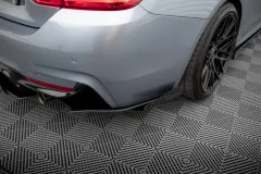 Splittery Tylne Boczne Street Pro + Flaps BMW 435i Coupe M-Pack F32 Maxton największy sklep tuningowy w Polsce!