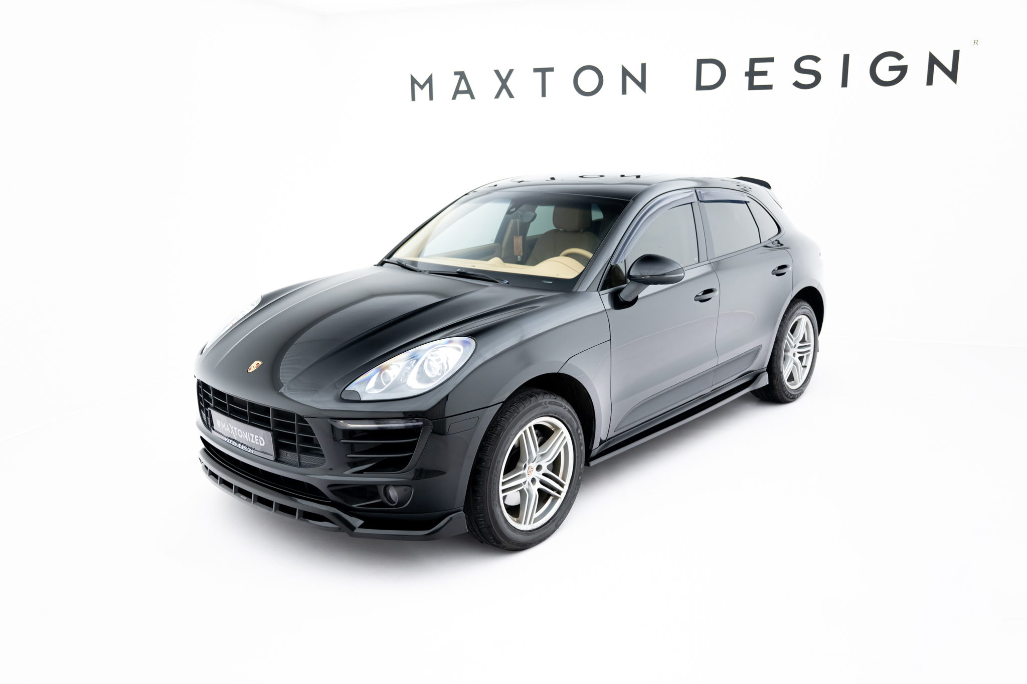 Splitter Przedni V.3 Porsche Macan Mk1 Maxton największy sklep tuningowy w Polsce!