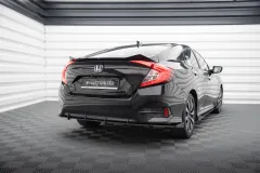 Splittery Tylne Boczne Street Pro + Flaps Honda Civic Mk10 Maxton największy sklep tuningowy w Polsce!