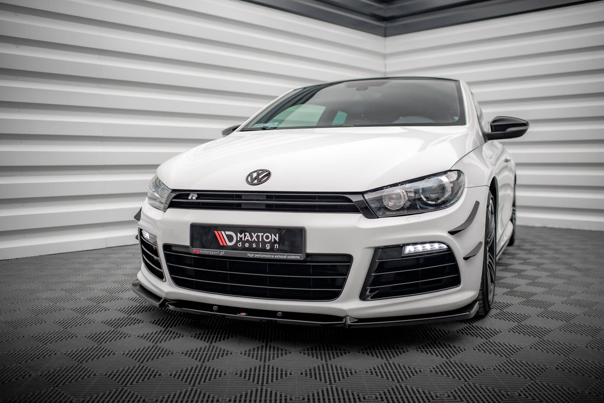 Splitter Przedni V.3 Volkswagen Scirocco R Mk3 Maxton największy sklep tuningowy w Polsce!
