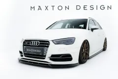 Splitter Przedni V.2 Audi S3 / A3 S-Line Sportback / Hatchback 8V Maxton największy sklep tuningowy w Polsce!