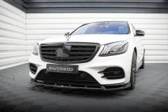 Splitter Przedni V.2 Mercedes-Benz S AMG-Line W222 Facelift Maxton największy sklep tuningowy w Polsce!