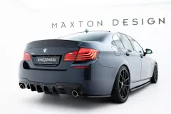 Dokładka Tylna V.2 BMW 5 M-Pack F10 / F11 (Wersja z dwoma pojedynczymi wydechami) Maxton największy sklep tuningowy w Polsce!