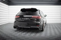 Dokładka Tylna Audi A3 S-Line Sportback 8V Facelift (Wersja z podwójnymi wydechami z jedenj strony) Maxton największy sklep tuningowy w Polsce!