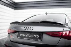 Spoiler Cap 3D Audi A3 / A3 S-Line / S3 / RS3 Sedan 8Y Maxton największy sklep tuningowy w Polsce!