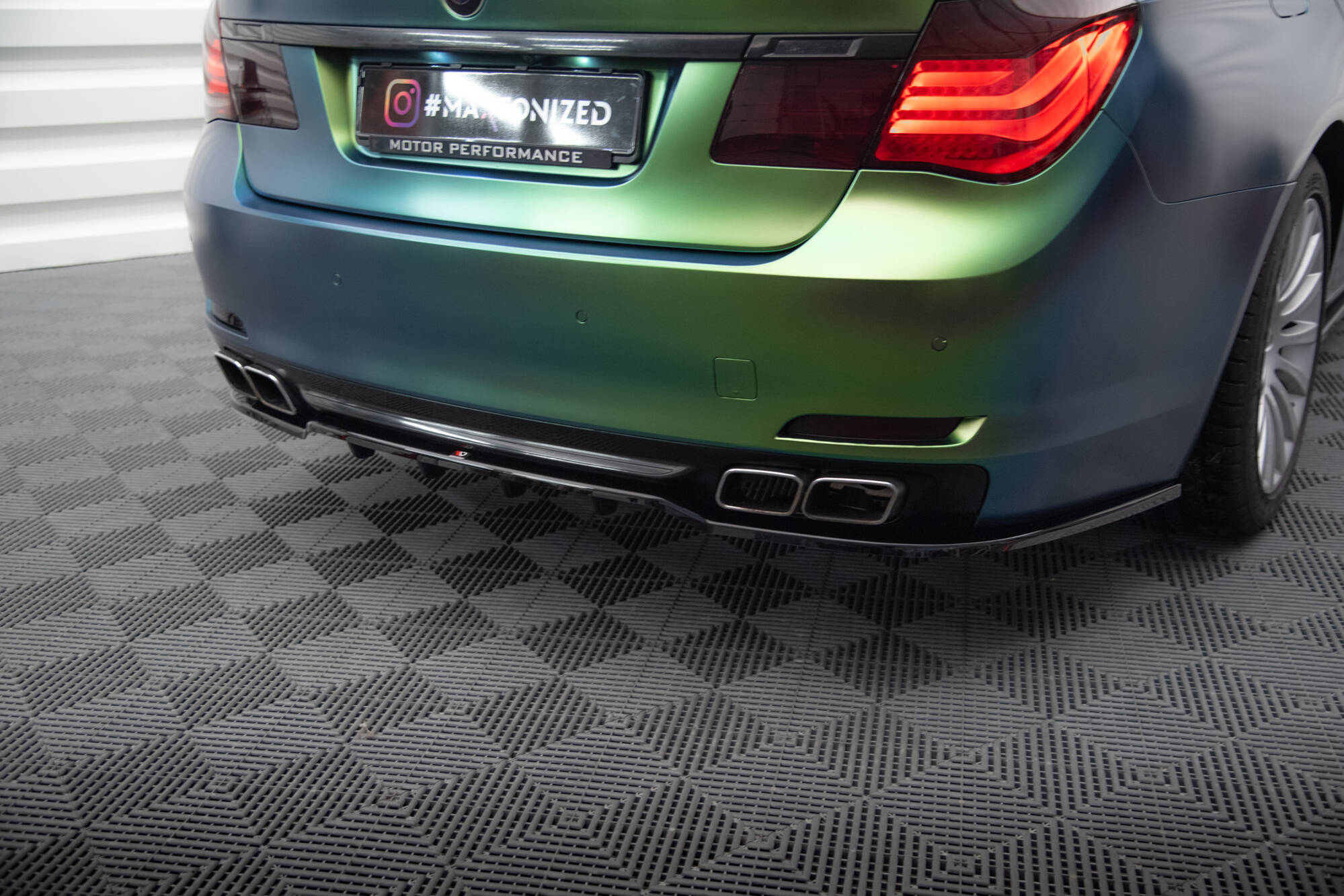 Splitter Tylny (Z Dyfuzorem) BMW 7 F01 Maxton największy sklep tuningowy w Polsce!