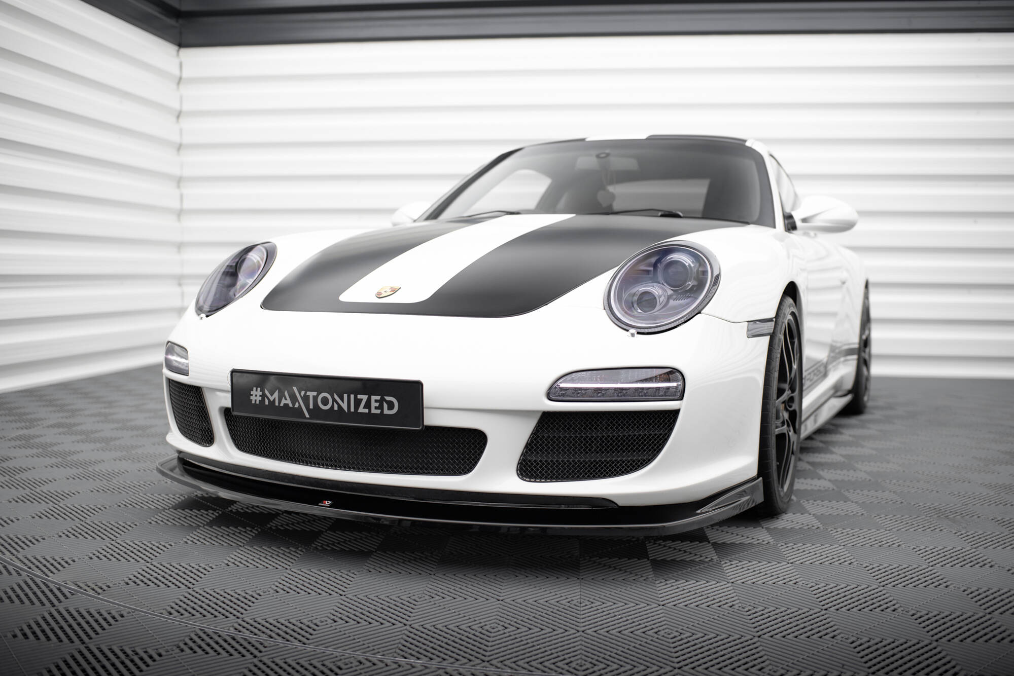 Splitter Przedni V.2 Porsche 911 Carrera 997 Facelift Maxton największy sklep tuningowy w Polsce!