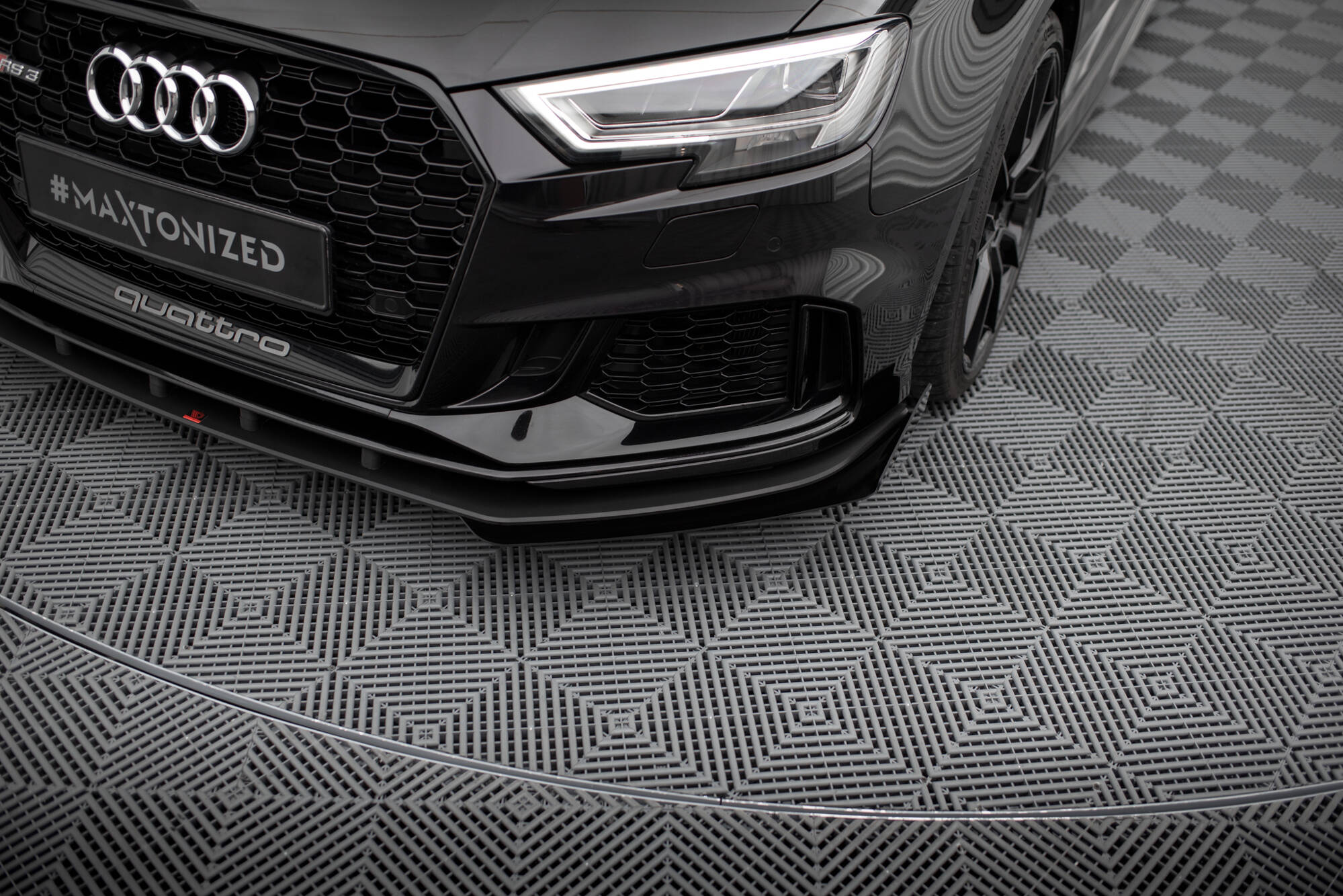 Flapsy Przednie Audi RS3 Sedan 8V Facelift Maxton największy sklep tuningowy w Polsce!