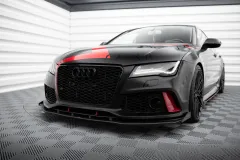Splitter Przedni Street Pro + Flaps Audi A7 RS7 Look C7 Maxton największy sklep tuningowy w Polsce!