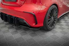 Splittery Tylne Boczne Street Pro + Flaps Mercedes-Benz A 45 AMG W176 Facelift Maxton największy sklep tuningowy w Polsce!
