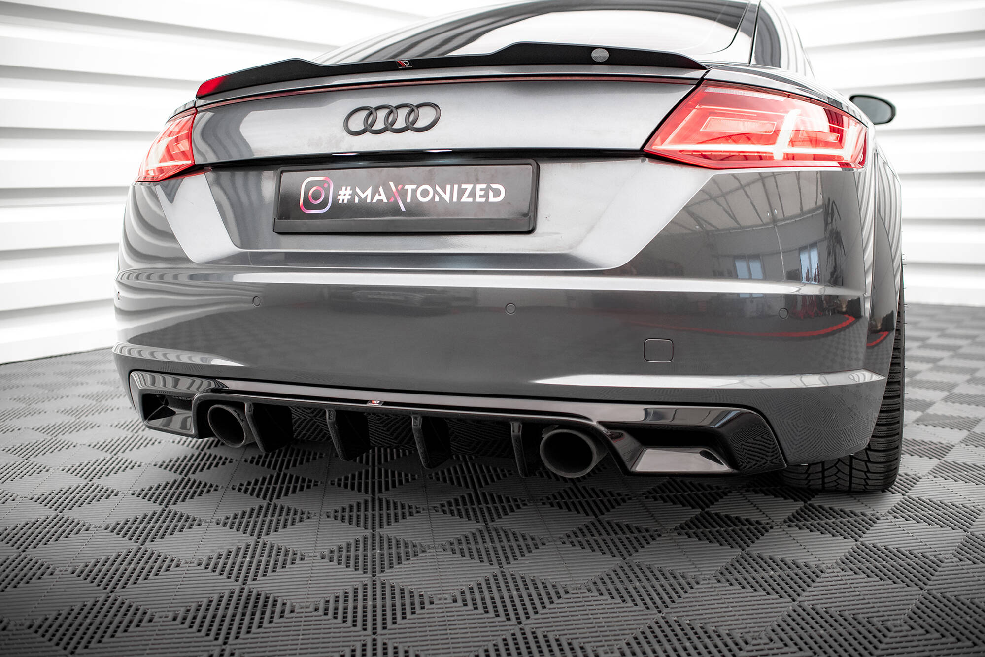 Dokładka Tylna Audi TT S-Line 8S Maxton największy sklep tuningowy w Polsce!