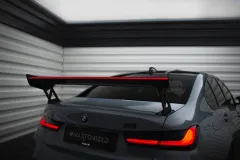 Karbonowy Spoiler Z Zewnętrznymi Wspornikami + LED BMW M3 G80 / M340i G20 / 3 M-Pack G20 / 3 Standard G20 Maxton największy sklep tuningowy w Polsce!