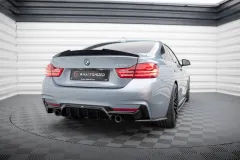 Dokładka Tylna BMW 4 Coupe / Gran Coupe / Cabrio M-Pack F32 / F36 / F33 (Wersja z pojedynczymi wydechami z dwóch stron) Maxton największy sklep tuningowy w Polsce!