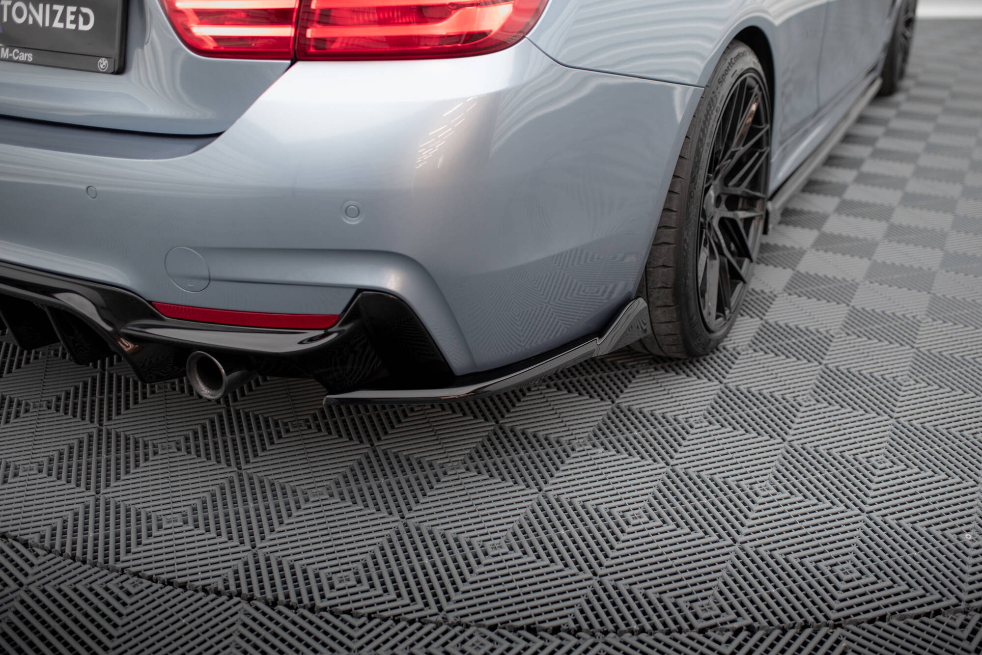 Splittery Tylne V.5 BMW 4 Coupe M-Pack F32  Maxton największy sklep tuningowy w Polsce!