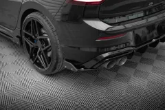 Splittery Tylne Boczne V.6 + Flaps Volkswagen Golf R Hatchback Mk8 Maxton największy sklep tuningowy w Polsce!