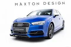 Splitter Przedni Street Pro Audi S3 / A3 S-Line Sedan 8V Maxton największy sklep tuningowy w Polsce!