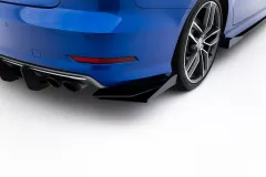 Splittery Tylne Boczne Street Pro + Flaps Audi S3 Sedan 8V Maxton największy sklep tuningowy w Polsce!