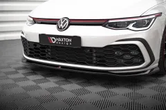 Splitter Przedni V.7 Volkswagen Golf GTI / GTE / GTD / R-Line Mk8 Maxton największy sklep tuningowy w Polsce!