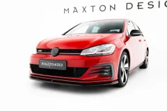 Splitter Przedni V.3 Volkswagen Golf GTI / GTD Mk7 Facelift Maxton największy sklep tuningowy w Polsce!