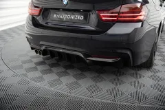 Dokładka Tylna BMW 4 Coupe / Gran Coupe / Cabrio M-Pack F32 / F36 / F33 (Wersja z wydechem z jednej strony) Maxton największy sklep tuningowy w Polsce!