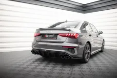 Dokładka Tylna + Atrapa Wydechu Audi A3 S-Line Sedan 8Y Maxton największy sklep tuningowy w Polsce!