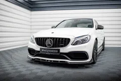 Splitter Przedni V.2 Mercedes-AMG C63 Sedan / Estate W205 / S205 Maxton największy sklep tuningowy w Polsce!