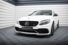 Splitter Przedni V.3 Mercedes-AMG C63 Sedan / Estate W205 / S205 Maxton największy sklep tuningowy w Polsce!