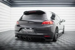 Dokładka Tylna V.2 Volkswagen Scirocco Mk3 (Wydech R32) Maxton największy sklep tuningowy w Polsce!