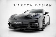 Splitter Przedni V.1 Porsche Panamera E-Hybrid / Panamera 4S 971 Maxton największy sklep tuningowy w Polsce!