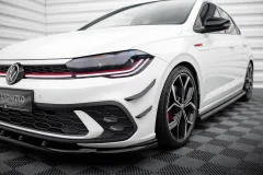 Canards(owiewki przedniego zderzaka) Volkswagen Polo GTI Mk6 Facelift Maxton największy sklep tuningowy w Polsce!