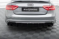 Dokładka Tylna Audi S5 / A5 S-Line 8T Facelift (Wersja z pojedynczymi wydechami z dwóch stron) Maxton największy sklep tuningowy w Polsce!