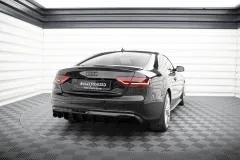 Dokładka Tylna Audi A5 Coupe / Cabrio S-Line 8T (Wersja z podwójnym wydechem z jednej strony) Maxton największy sklep tuningowy w Polsce!