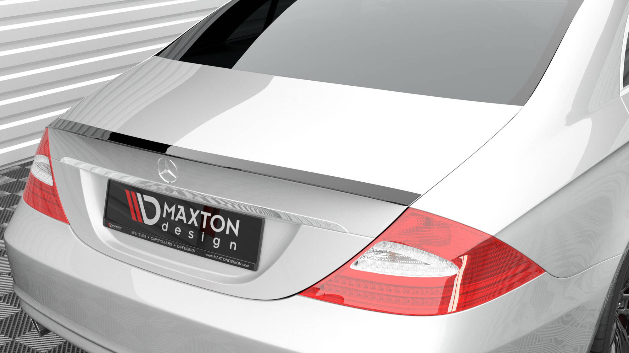 Spoiler Cap Mercedes-Benz CLS C219 Maxton największy sklep tuningowy w Polsce!