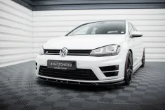 Splitter Przedni V.5 Volkswagen Golf R / R-Line Mk7 Maxton największy sklep tuningowy w Polsce!
