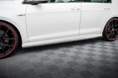 Dokładki Progów V.3 Volkswagen Golf R / R-Line Mk7 Maxton największy sklep tuningowy w Polsce!