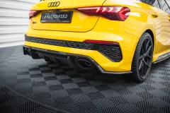 Karbonowe Splittery Tylne Boczne Prepreg Audi RS3 Sportback 8Y Maxton największy sklep tuningowy w Polsce!
