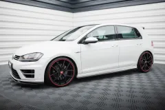 Zestaw Splitterów  Volkswagen Golf R Hatchback Mk7 Maxton największy sklep tuningowy w Polsce!