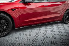 Dokładki Progów V.2 Tesla Model 3 Mk1 / Mk1 Facelift Maxton największy sklep tuningowy w Polsce!