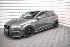 Zestaw Splitterów Audi S3 Sportback 8V Facelift Maxton największy sklep tuningowy w Polsce!