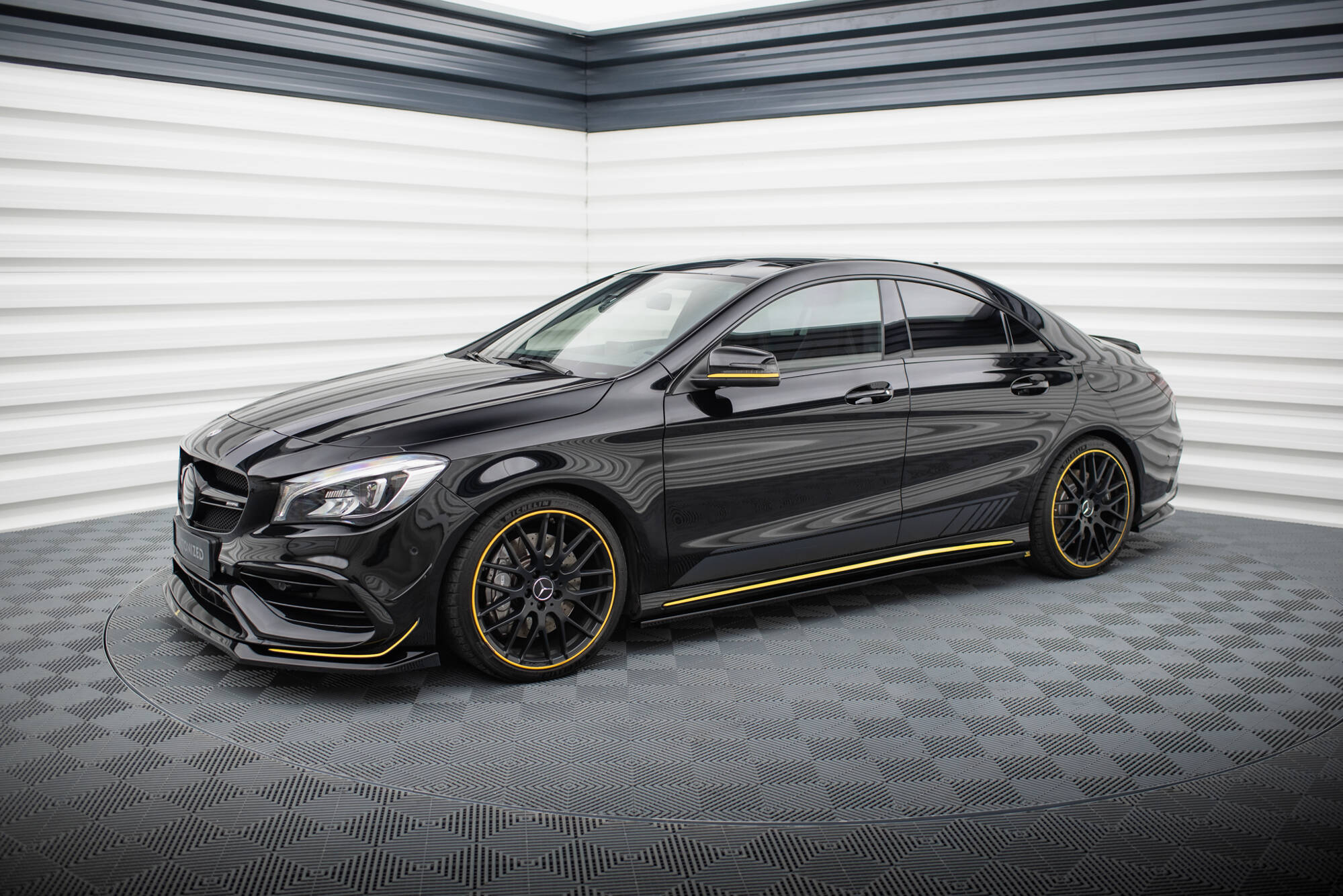 Zestaw Splitterów  Mercedes-AMG CLA 45 Aero C117 Facelift Maxton największy sklep tuningowy w Polsce!
